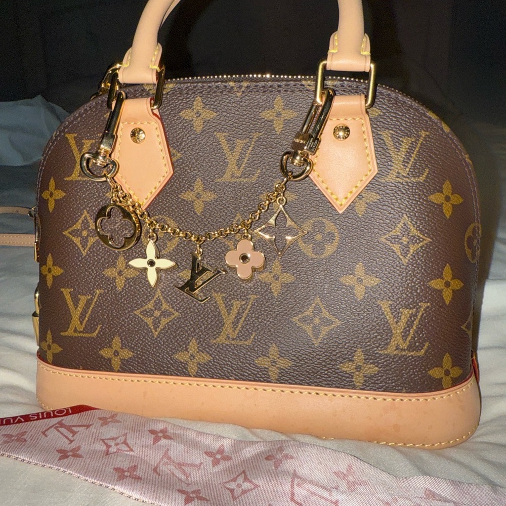 Louis Vuitton Alma BB Handbag Charm Included